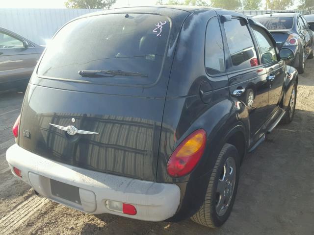 3C8FY4BB41T624878 - 2001 CHRYSLER PT CRUISER BLACK photo 4