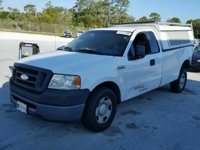 1FTRF12238KF00955 - 2008 FORD F150 WHITE photo 2