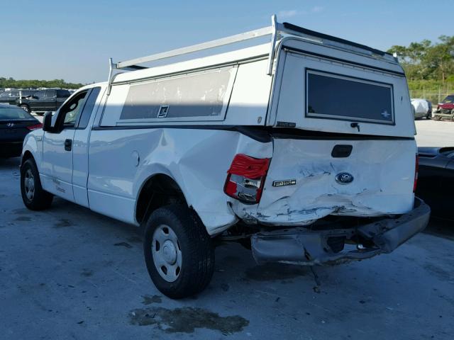 1FTRF12238KF00955 - 2008 FORD F150 WHITE photo 3