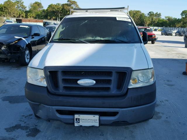 1FTRF12238KF00955 - 2008 FORD F150 WHITE photo 9