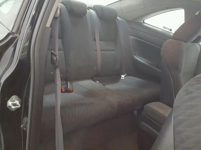 2HGFG12829H513310 - 2009 HONDA CIVIC EX შავი ფოტო 6