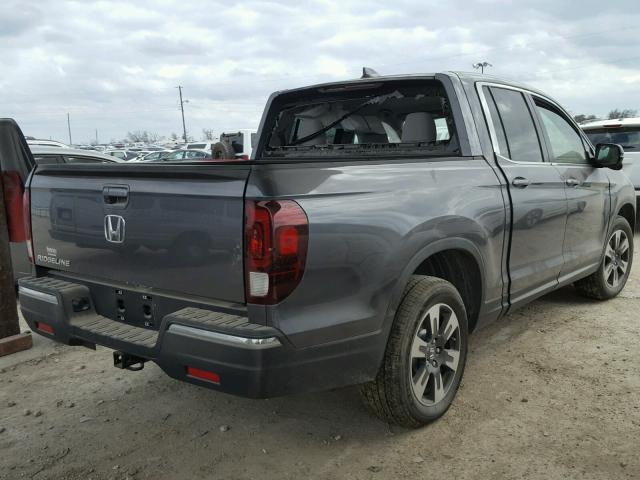 5FPYK2F60JB001261 - 2018 HONDA RIDGELINE BLACK photo 4