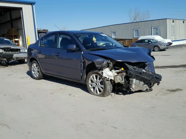 JM1BK32F171740716 - 2007 MAZDA 3 I GRAY photo 1