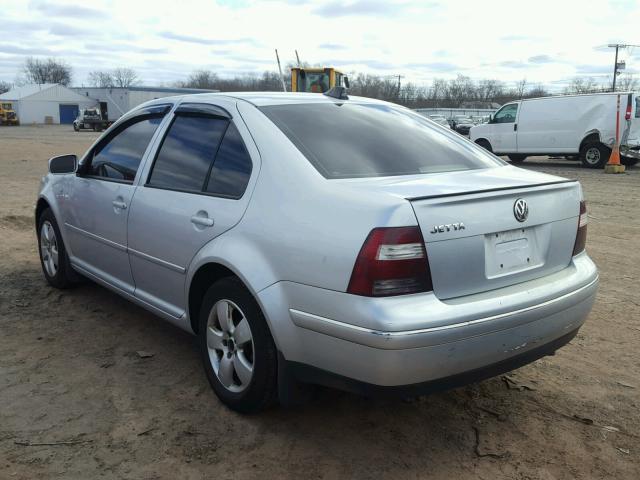 3VWSA69M64M108928 - 2004 VOLKSWAGEN JETTA GLS SILVER photo 3