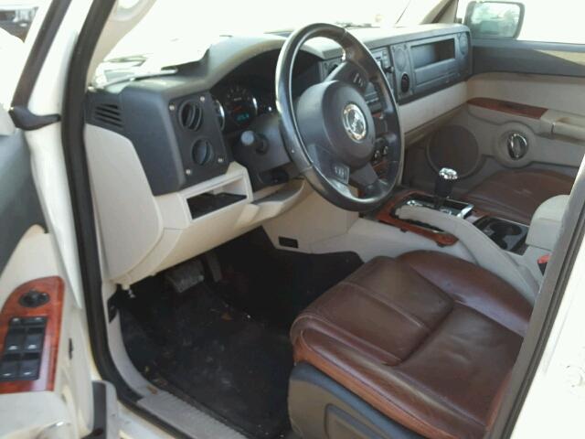 1J8HH58N06C126030 - 2006 JEEP COMMANDER Ağ foto 9