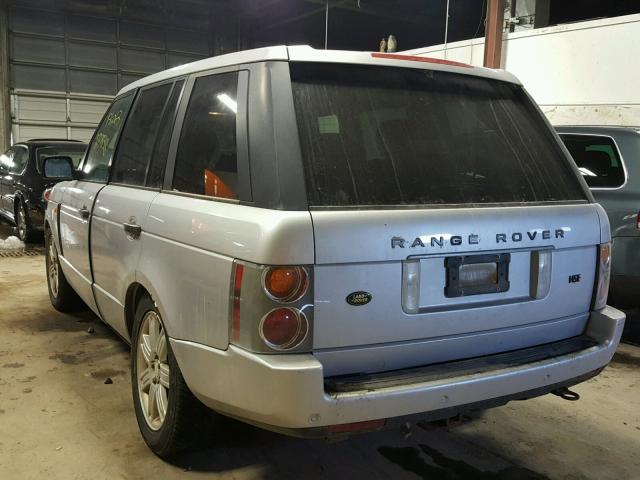 SALME11444A175144 - 2004 LAND ROVER RANGE ROVE SILVER photo 3