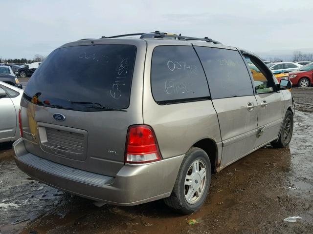 2FMZA52244BA55227 - 2004 FORD FREESTAR S TAN photo 4