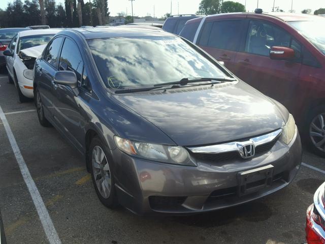 2HGFA1F8XBH503013 - 2011 HONDA CIVIC EX ნაცრისფერი ფოტო 1