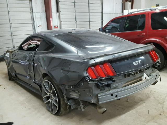1FA6P8CFXF5403585 - 2015 FORD MUSTANG GT CHARCOAL photo 3