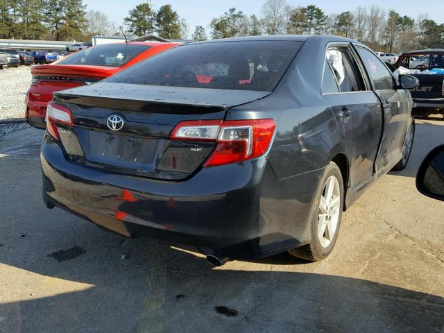 4T1BF1FK8EU452182 - 2014 TOYOTA CAMRY L BLUE photo 4