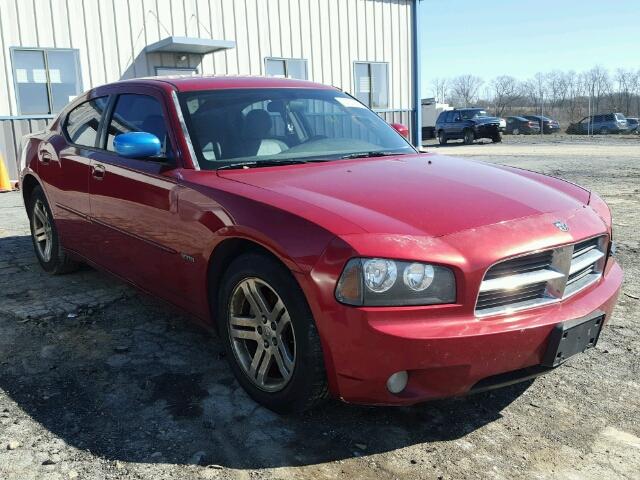 2B3KA53H76H134367 - 2006 DODGE CHARGER R/ RED photo 1