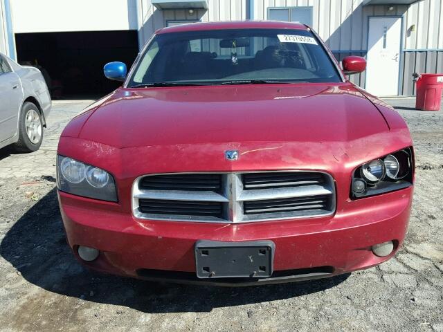 2B3KA53H76H134367 - 2006 DODGE CHARGER R/ RED photo 9