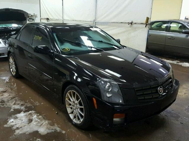 1G6DP577060211935 - 2006 CADILLAC CTS HI FEA BLACK photo 1