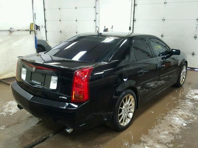 1G6DP577060211935 - 2006 CADILLAC CTS HI FEA BLACK photo 4