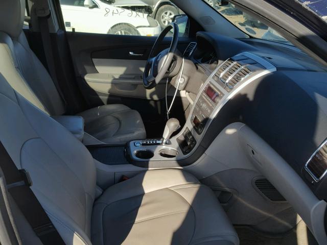 1GKKVRED5CJ211160 - 2012 GMC ACADIA SLT ლურჯი ფოტო 5