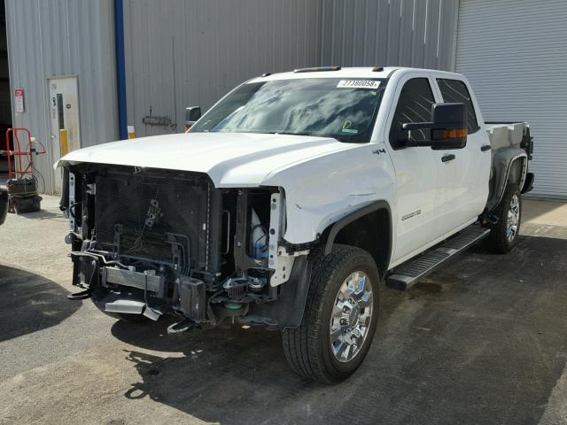 1GT12REG7GF121205 - 2016 GMC SIERRA K25 WHITE photo 2