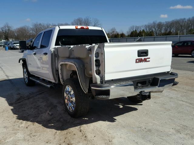 1GT12REG7GF121205 - 2016 GMC SIERRA K25 WHITE photo 3