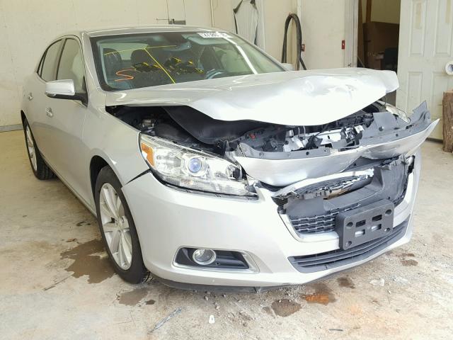 1G11H5SL1EF115592 - 2014 CHEVROLET MALIBU LTZ SILVER photo 1