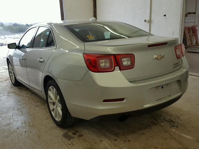 1G11H5SL1EF115592 - 2014 CHEVROLET MALIBU LTZ 银色 照片 3