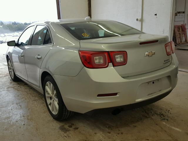 1G11H5SL1EF115592 - 2014 CHEVROLET MALIBU LTZ SILVER photo 3