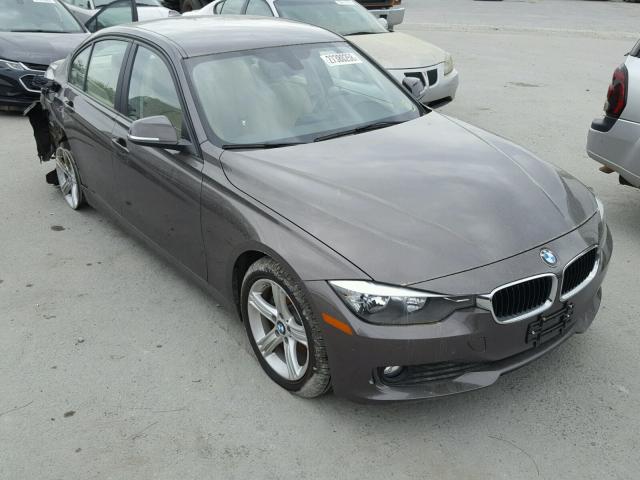 WBA3B1G57ENT00527 - 2014 BMW 320 I BROWN photo 1