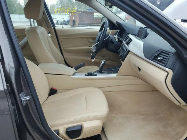 WBA3B1G57ENT00527 - 2014 BMW 320 I BROWN photo 5