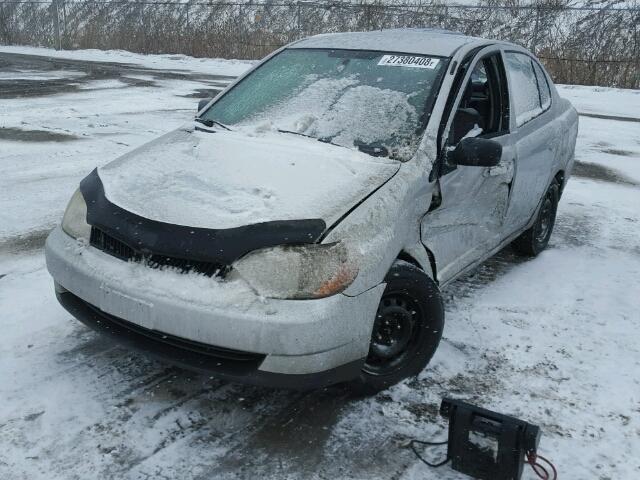 JTDBT123825025750 - 2002 TOYOTA ECHO SILVER photo 2