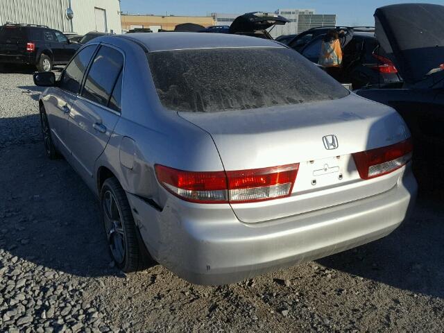 1HGCM66334A800346 - 2004 HONDA ACCORD LX SILVER photo 3