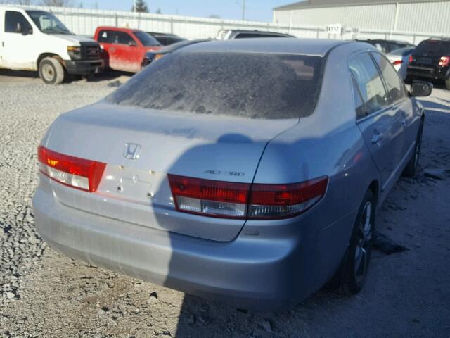 1HGCM66334A800346 - 2004 HONDA ACCORD LX SILVER photo 4