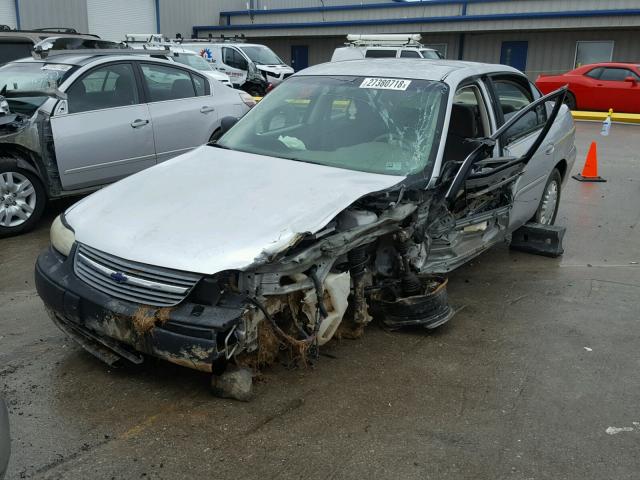 1G1ND52J23M654761 - 2003 CHEVROLET MALIBU SILVER photo 2