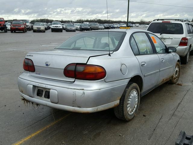 1G1ND52J23M654761 - 2003 CHEVROLET MALIBU SILVER photo 4