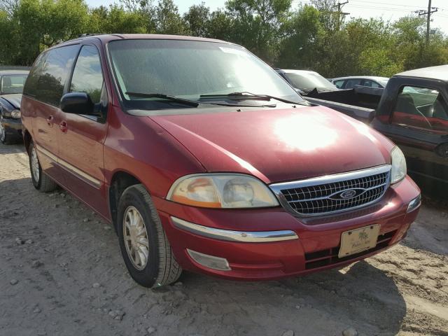 2FMZA5247YBB60089 - 2000 FORD WINDSTAR S RED photo 1