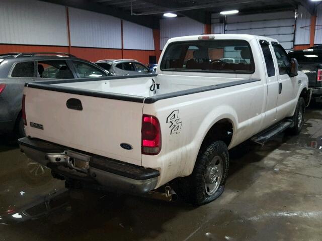 1FTSX21587EB03142 - 2007 FORD F250 SUPER WHITE photo 4