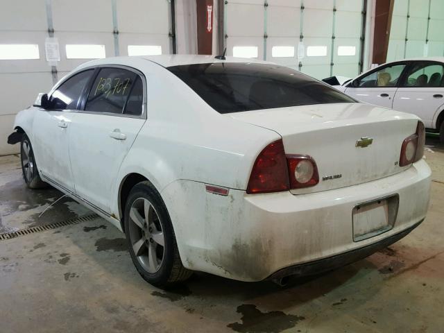 1G1ZJ57B99F206901 - 2009 CHEVROLET MALIBU 2LT WHITE photo 3