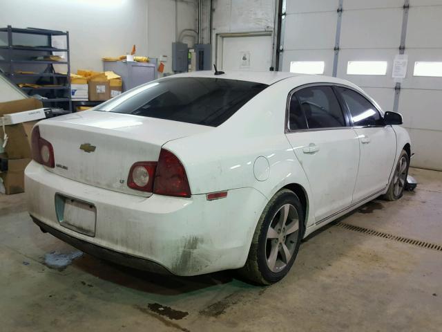 1G1ZJ57B99F206901 - 2009 CHEVROLET MALIBU 2LT WHITE photo 4