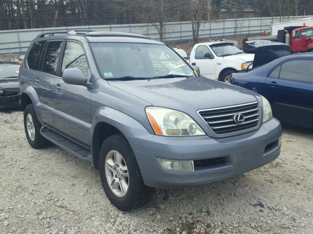 JTJBT20X830022435 - 2003 LEXUS GX 470 GRAY photo 1