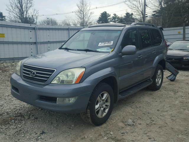 JTJBT20X830022435 - 2003 LEXUS GX 470 GRAY photo 2