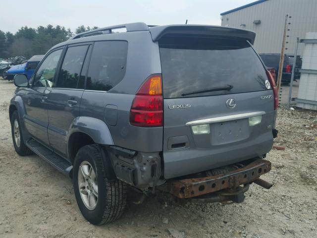 JTJBT20X830022435 - 2003 LEXUS GX 470 GRAY photo 3