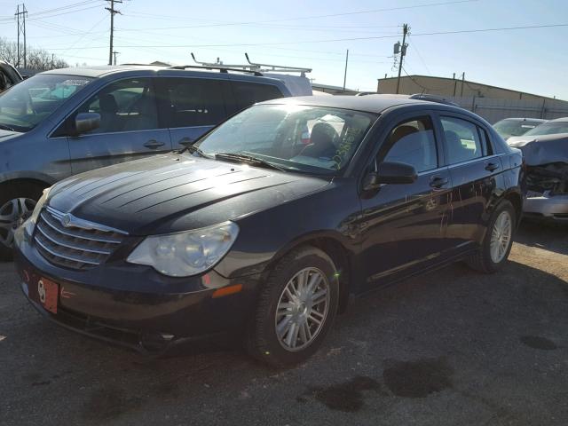 1C3LC56K47N602198 - 2007 CHRYSLER SEBRING TO BLACK photo 2