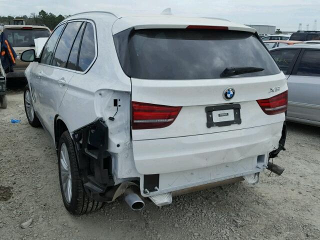 5UXKR2C30H0X07268 - 2017 BMW X5 SDRIVE3 WHITE photo 3