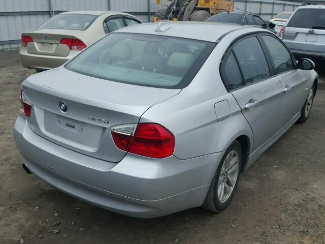 WBAVB13576PT06171 - 2006 BMW 325 I SILVER photo 4