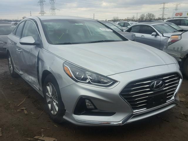 5NPE24AF8JH641069 - 2018 HYUNDAI SONATA SE SILVER photo 1