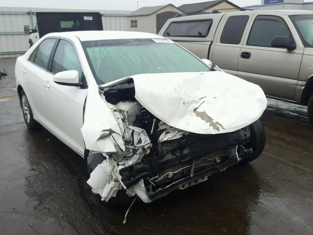 4T4BF1FK5ER417816 - 2014 TOYOTA CAMRY L WHITE photo 1