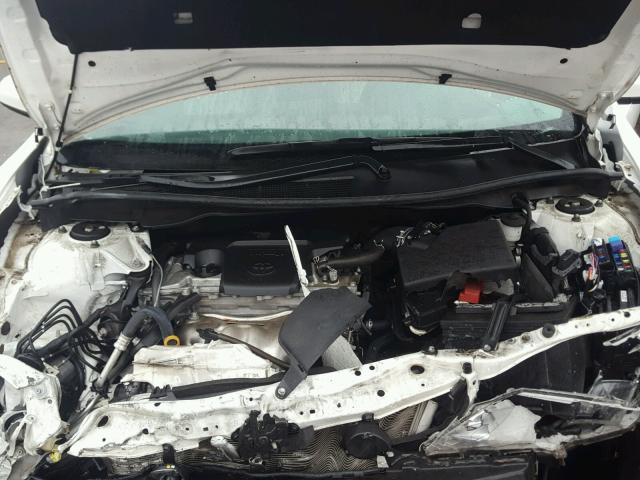 4T4BF1FK5ER417816 - 2014 TOYOTA CAMRY L WHITE photo 7