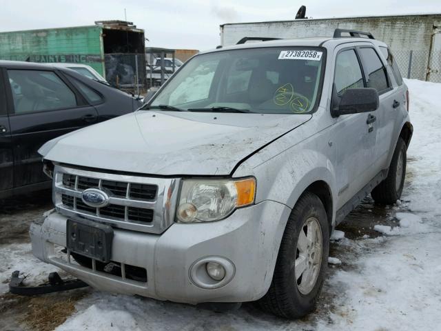 1FMCU93118KD75420 - 2008 FORD ESCAPE XLT SILVER photo 2