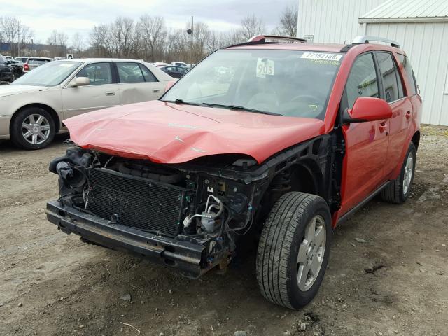 5GZCZ63497S806890 - 2007 SATURN VUE RED photo 2