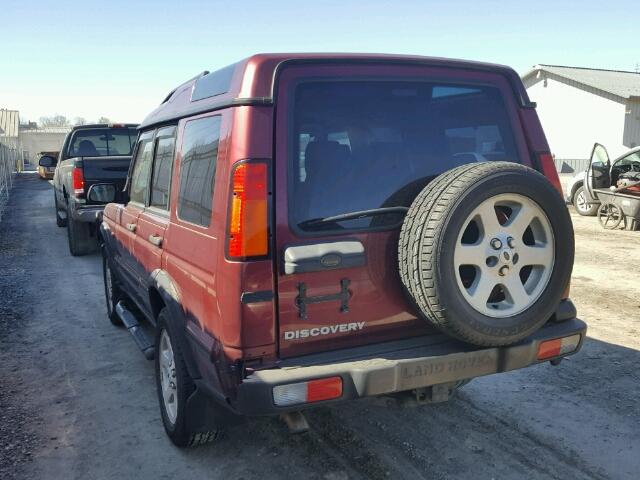 SALTY16413A780958 - 2003 LAND ROVER DISCOVERY BURGUNDY photo 3