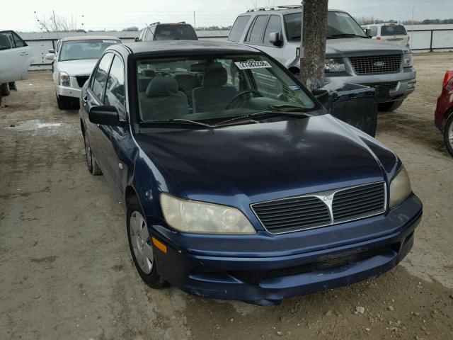 JA3AJ26E52U066151 - 2002 MITSUBISHI LANCER ES BLUE photo 9