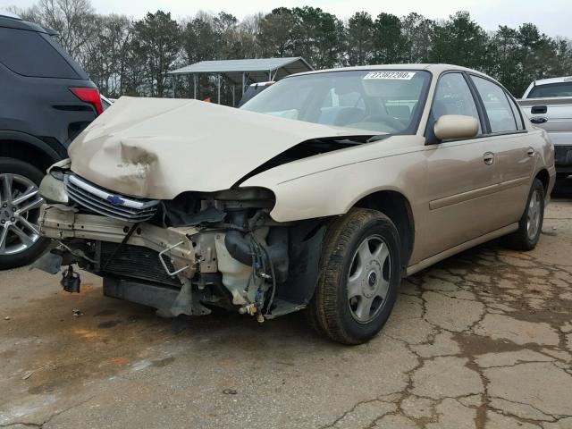 1G1NE52J01M662237 - 2001 CHEVROLET MALIBU LS 金色 照片 2
