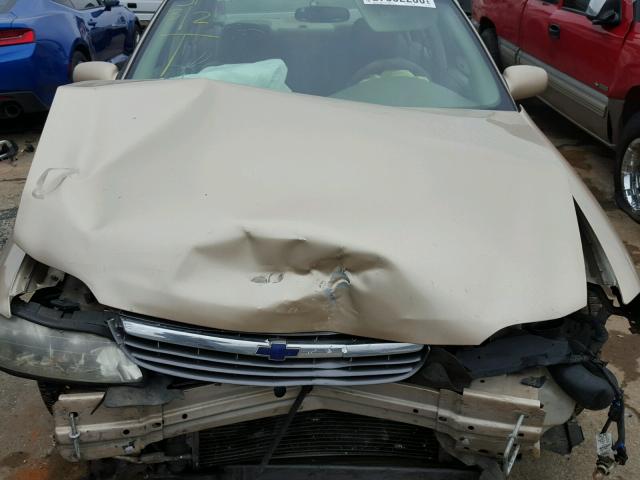 1G1NE52J01M662237 - 2001 CHEVROLET MALIBU LS 金色 照片 7